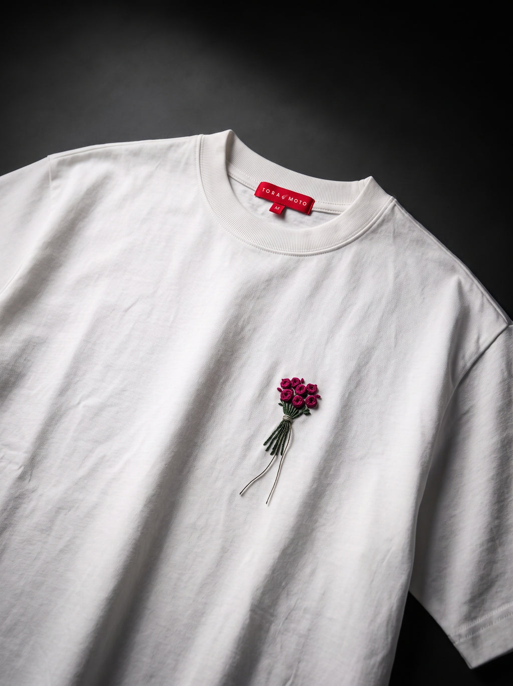 Forbidden Flower Tshirt-Ivory Bloom