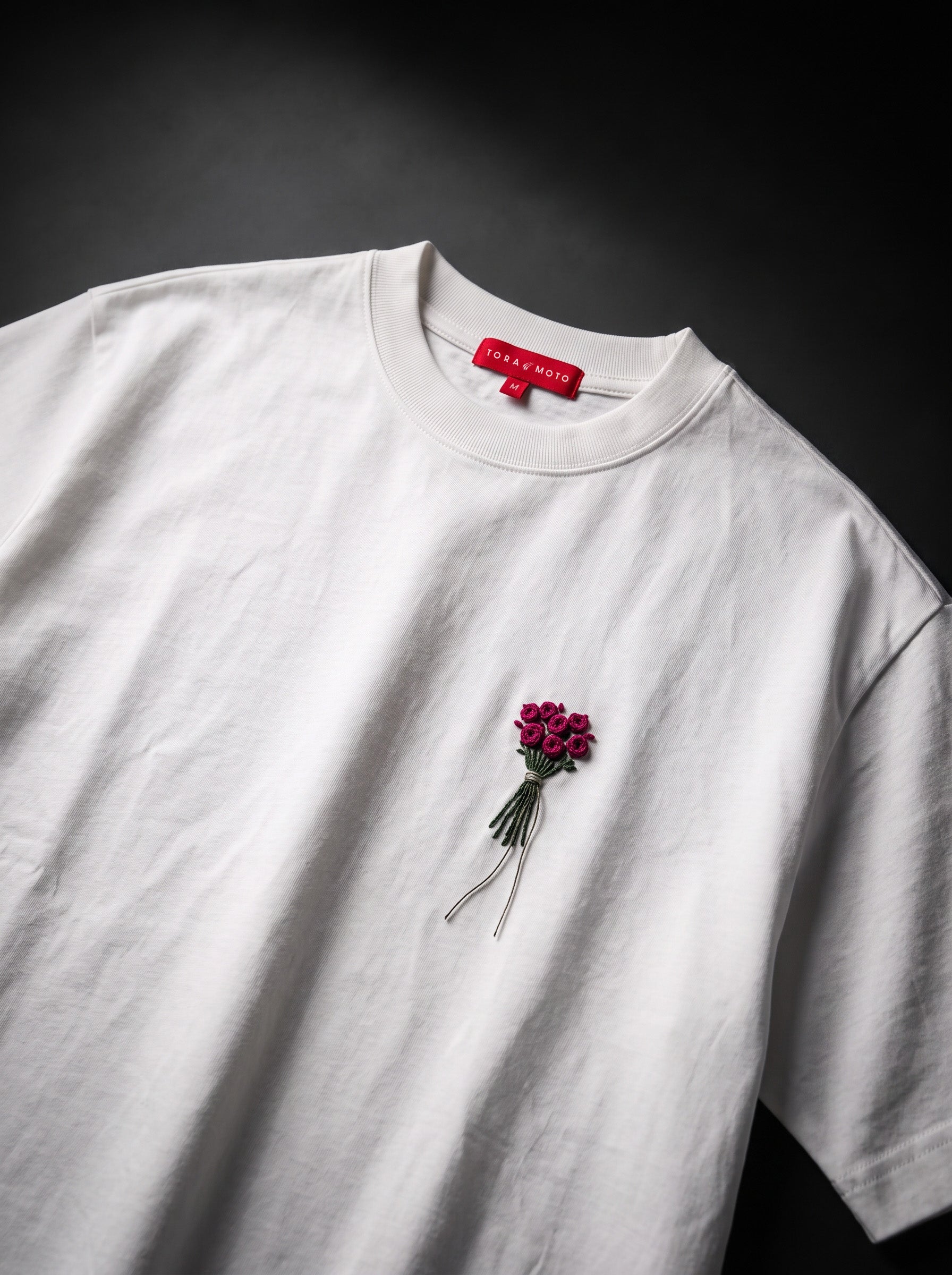 Forbidden Flower Tshirt-Ivory Bloom
