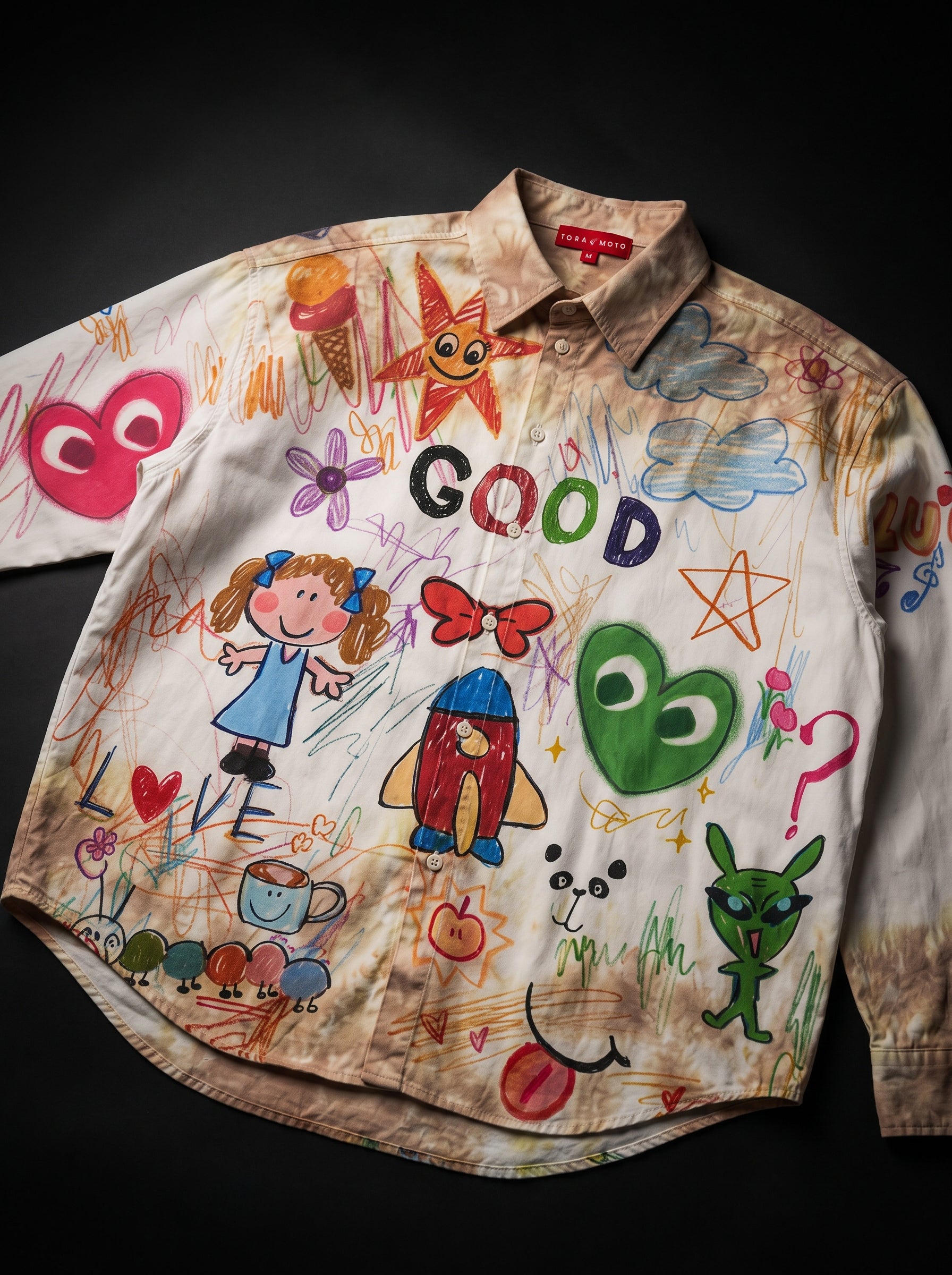 Scribble Theory Shirt [OVERSIZED FIT]