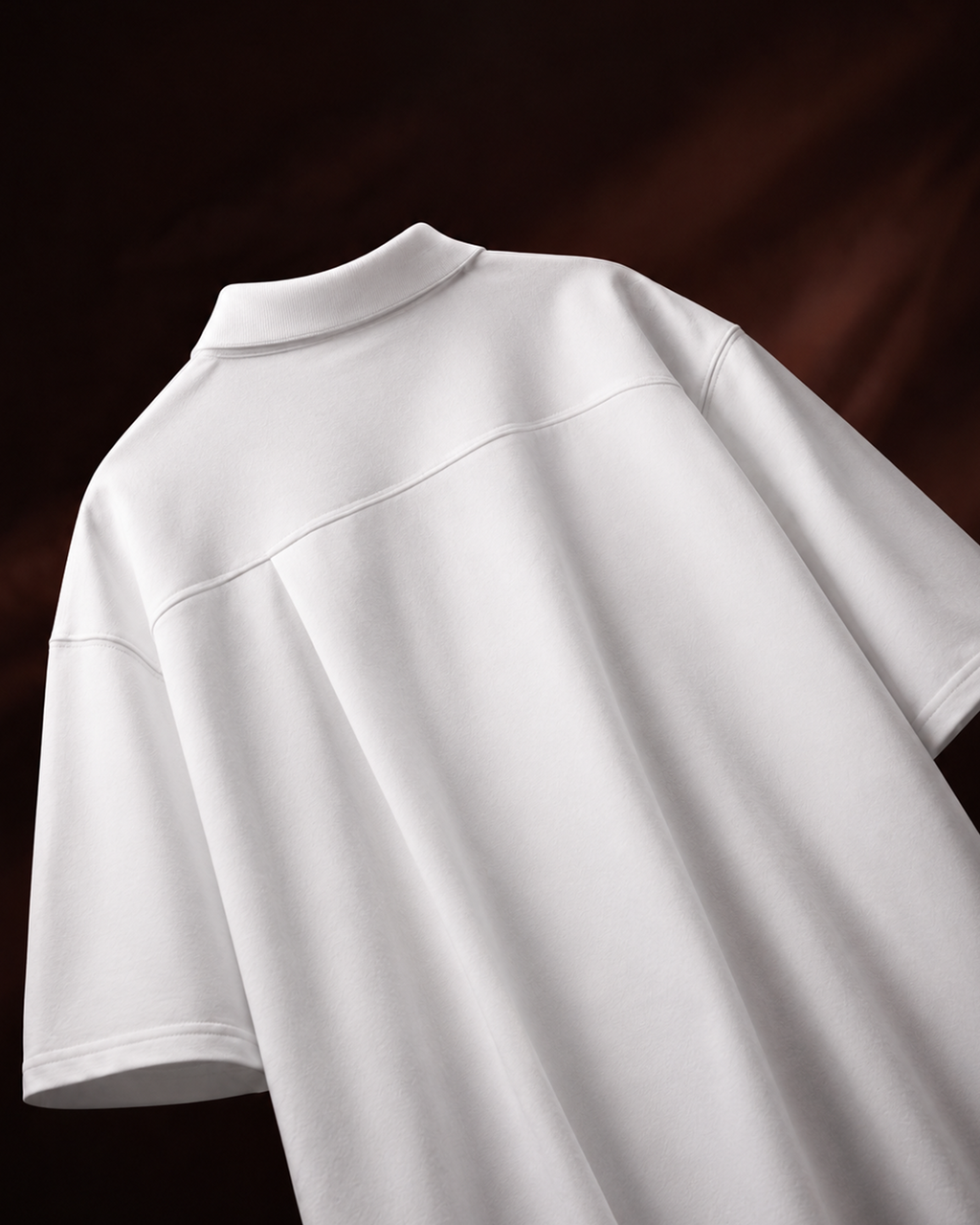 Shapeshift Polo-Studio White [OVERSIZED FIT]