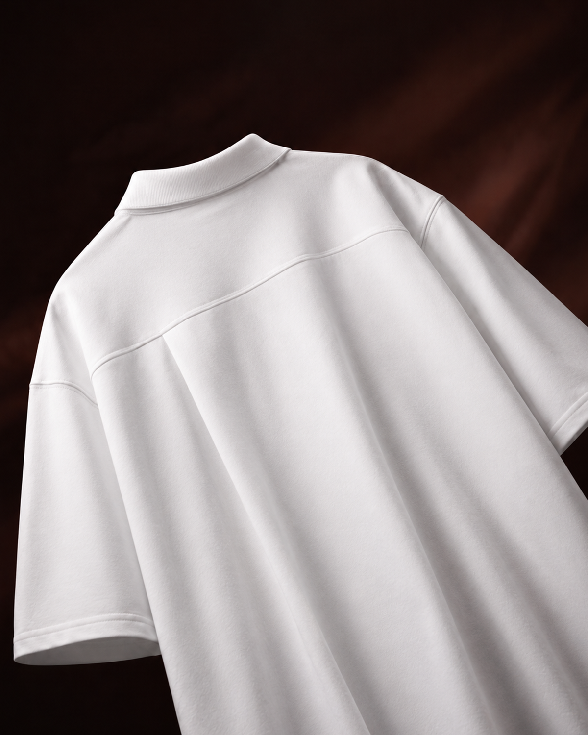 Shapeshift Polo-Studio White [OVERSIZED FIT]