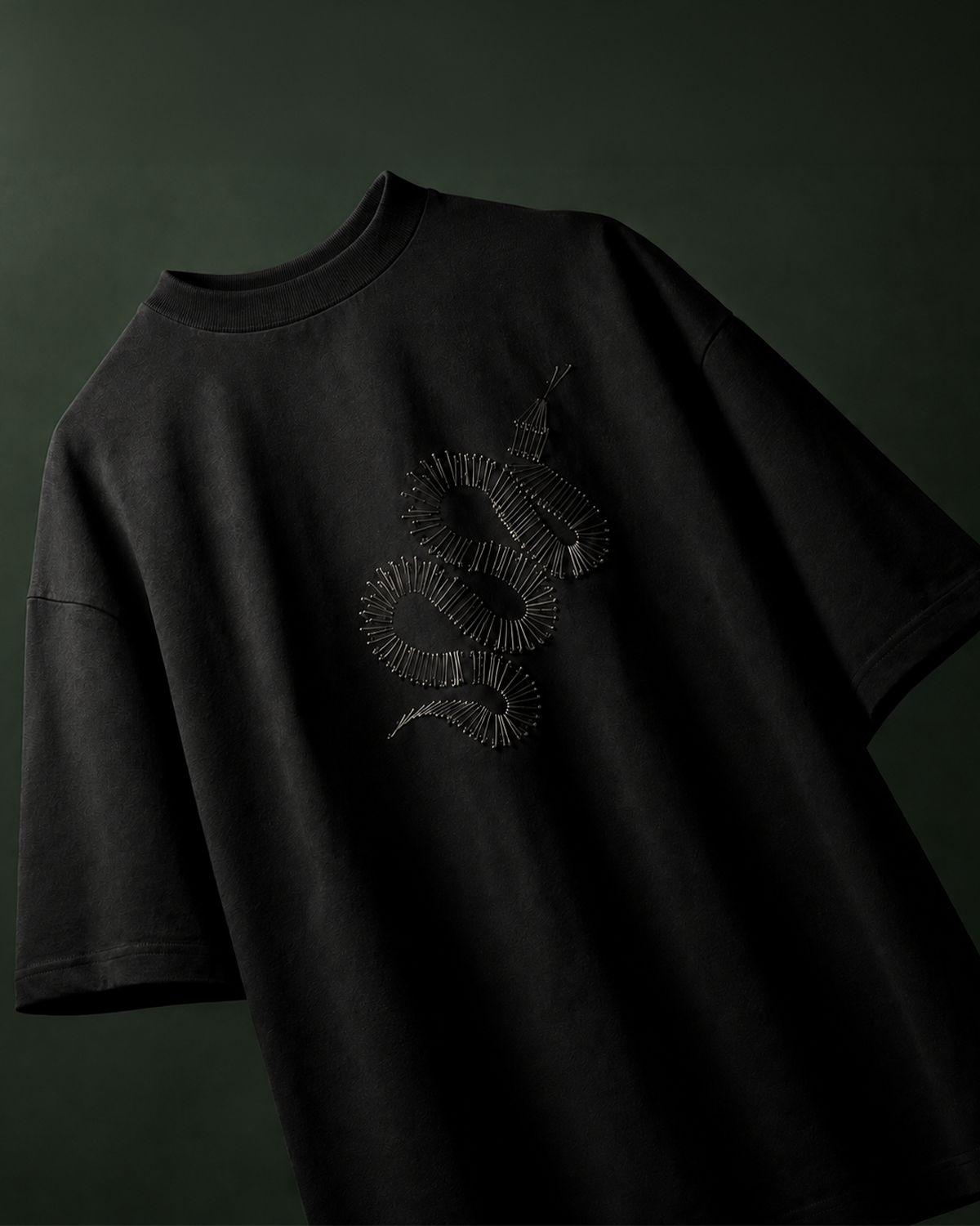Steel Serpent Tshirt- Midnight Venom