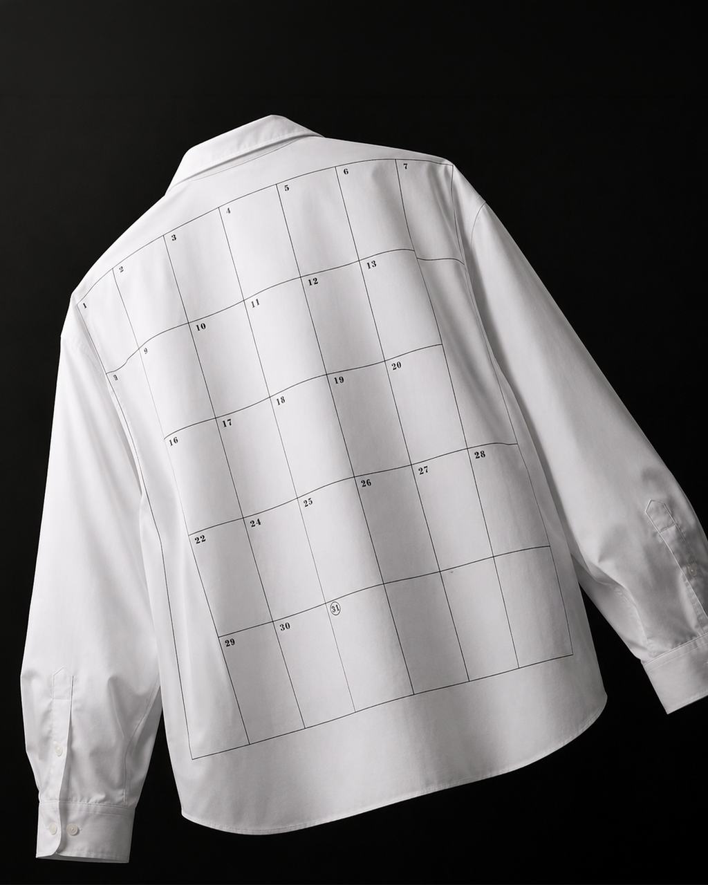 The Social Calendar Shirt [OVERSIZED FIT]