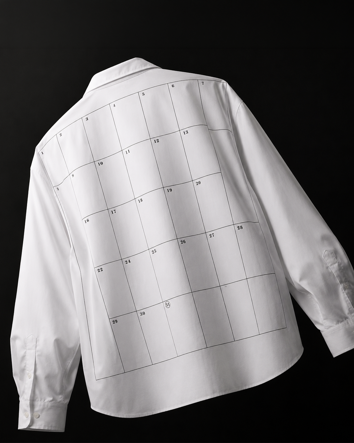 The Social Calendar Shirt [OVERSIZED FIT]