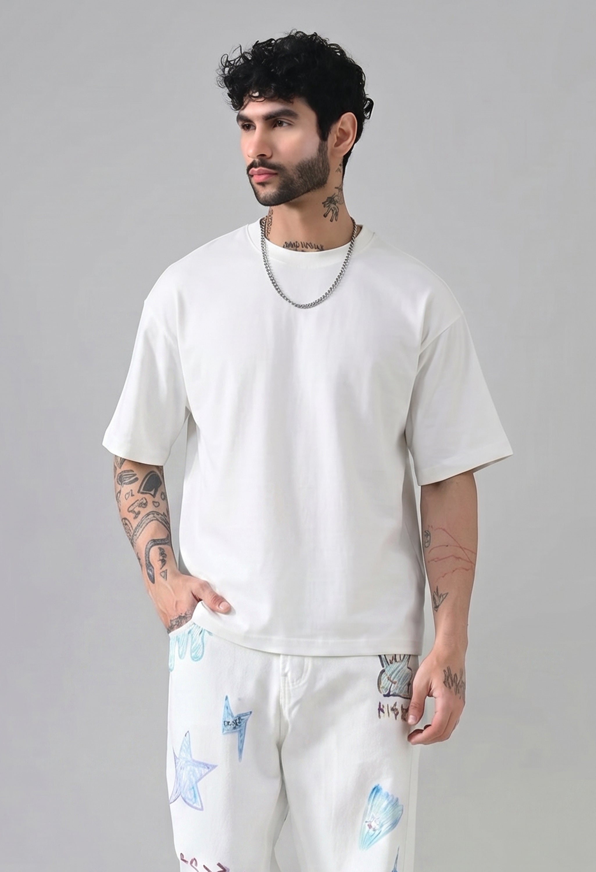 Toramoto Basic Tee- "Alpine White"