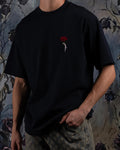 Forbidden Flower Tshirt-Midnight Bloom