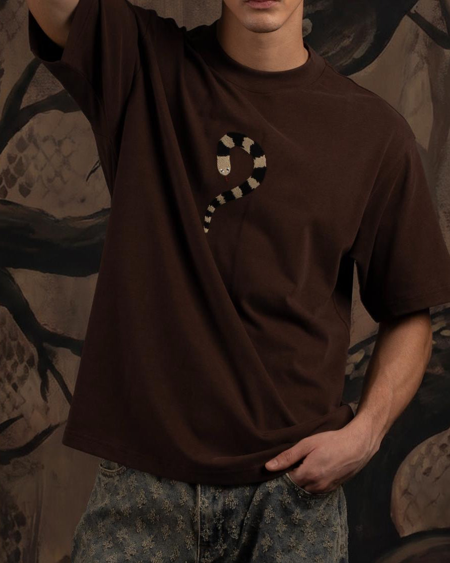 Venom of Doubt Tshirt- Terrain Brown