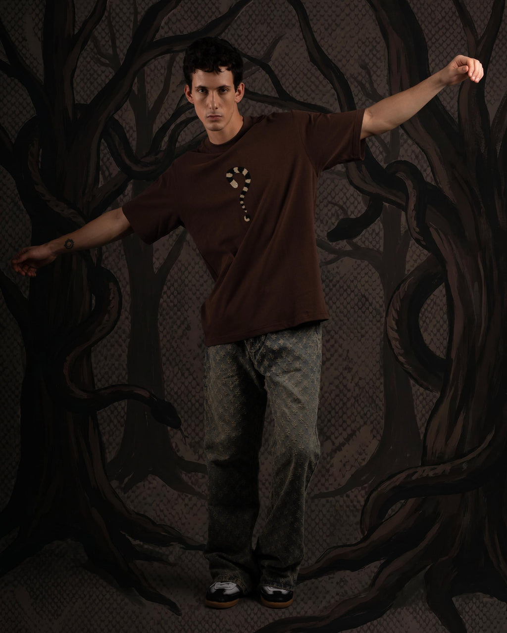 Venom of Doubt Tshirt- Terrain Brown