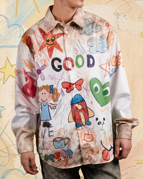 Scribble Theory Shirt [OVERSIZED FIT]