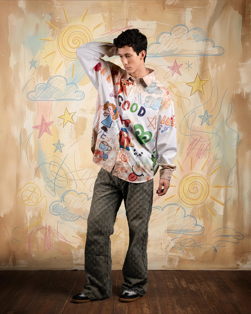 Scribble Theory Shirt [OVERSIZED FIT]