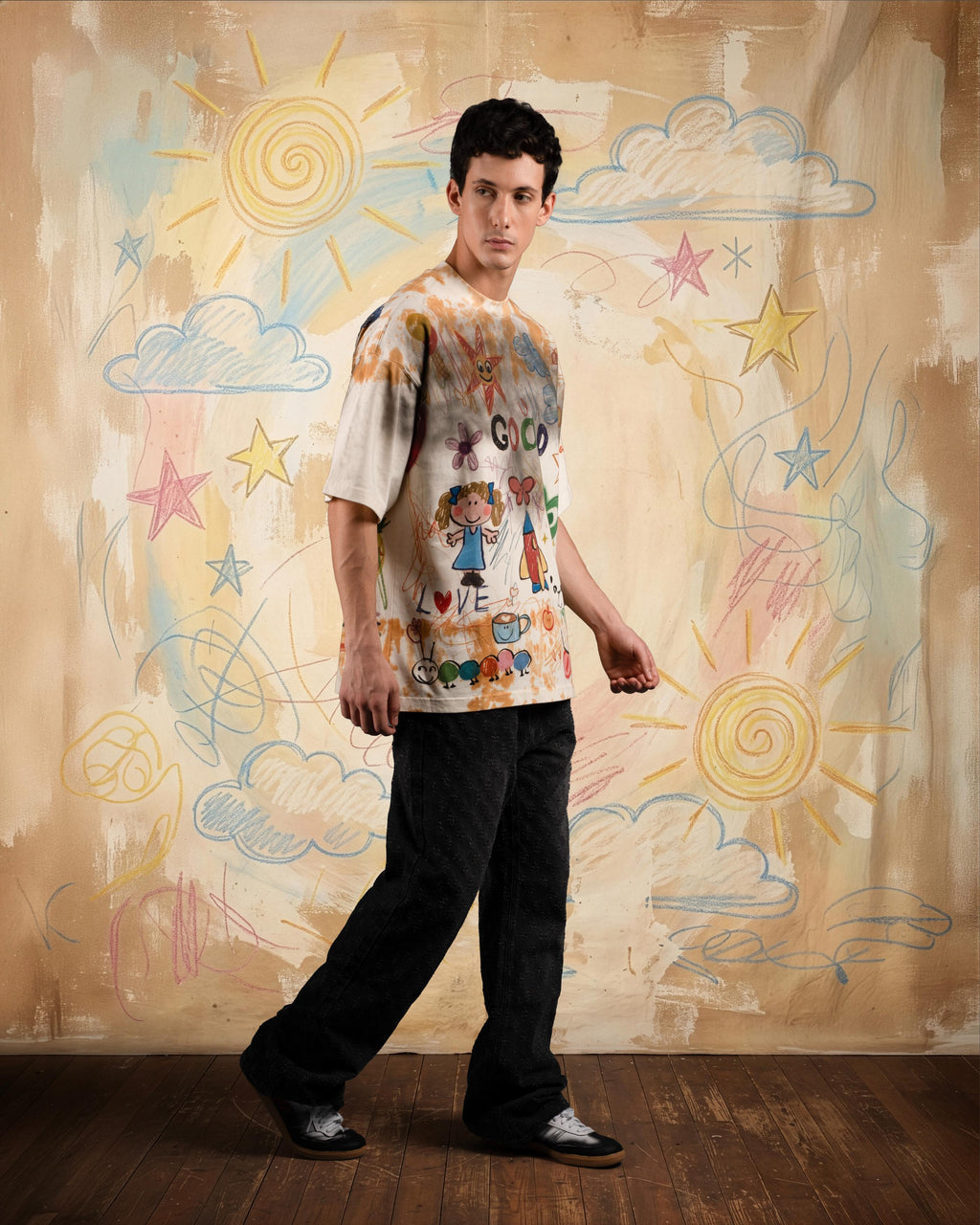 Scribble Theory Tshirt [OVERSIZED FIT]