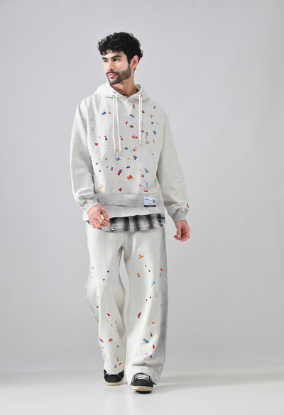 Pixel Pop Relaxed Hoodie
