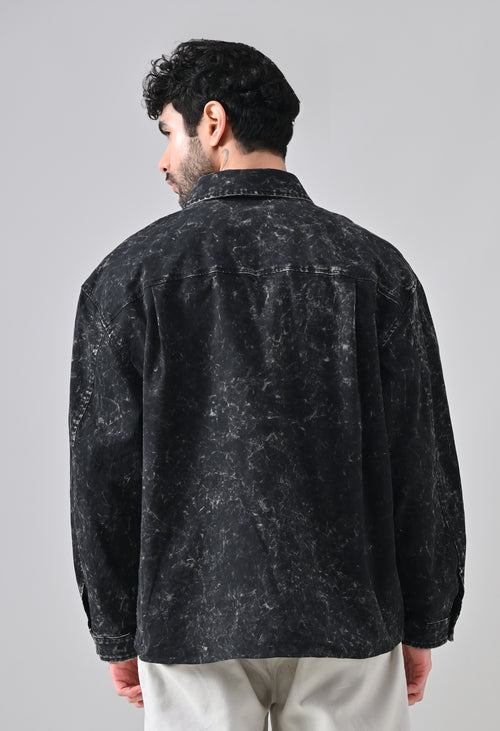 Pixel Pop Denim Shirt