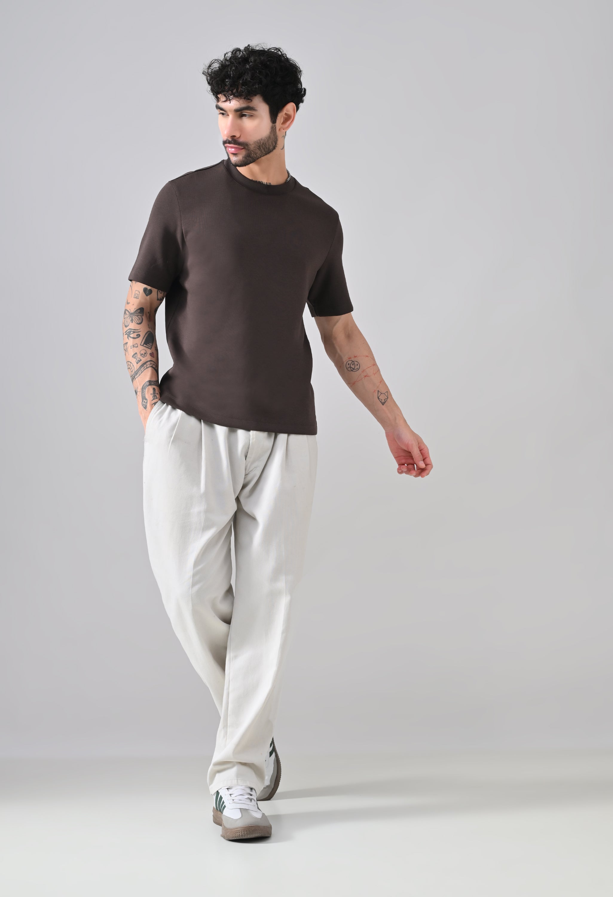 Toramoto Basic Tee- "Mocha Core"