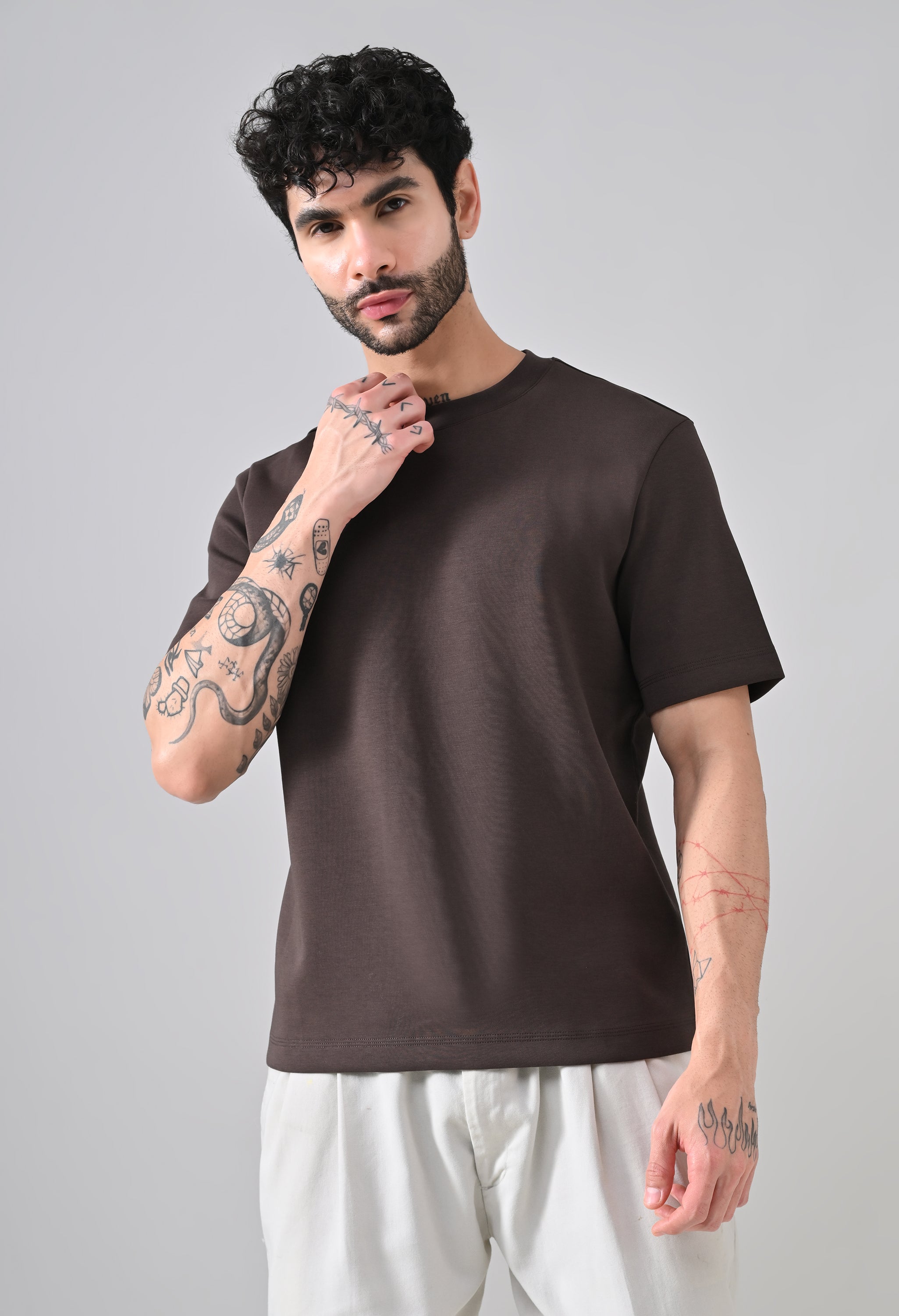 Toramoto Basic Tee- "Mocha Core"