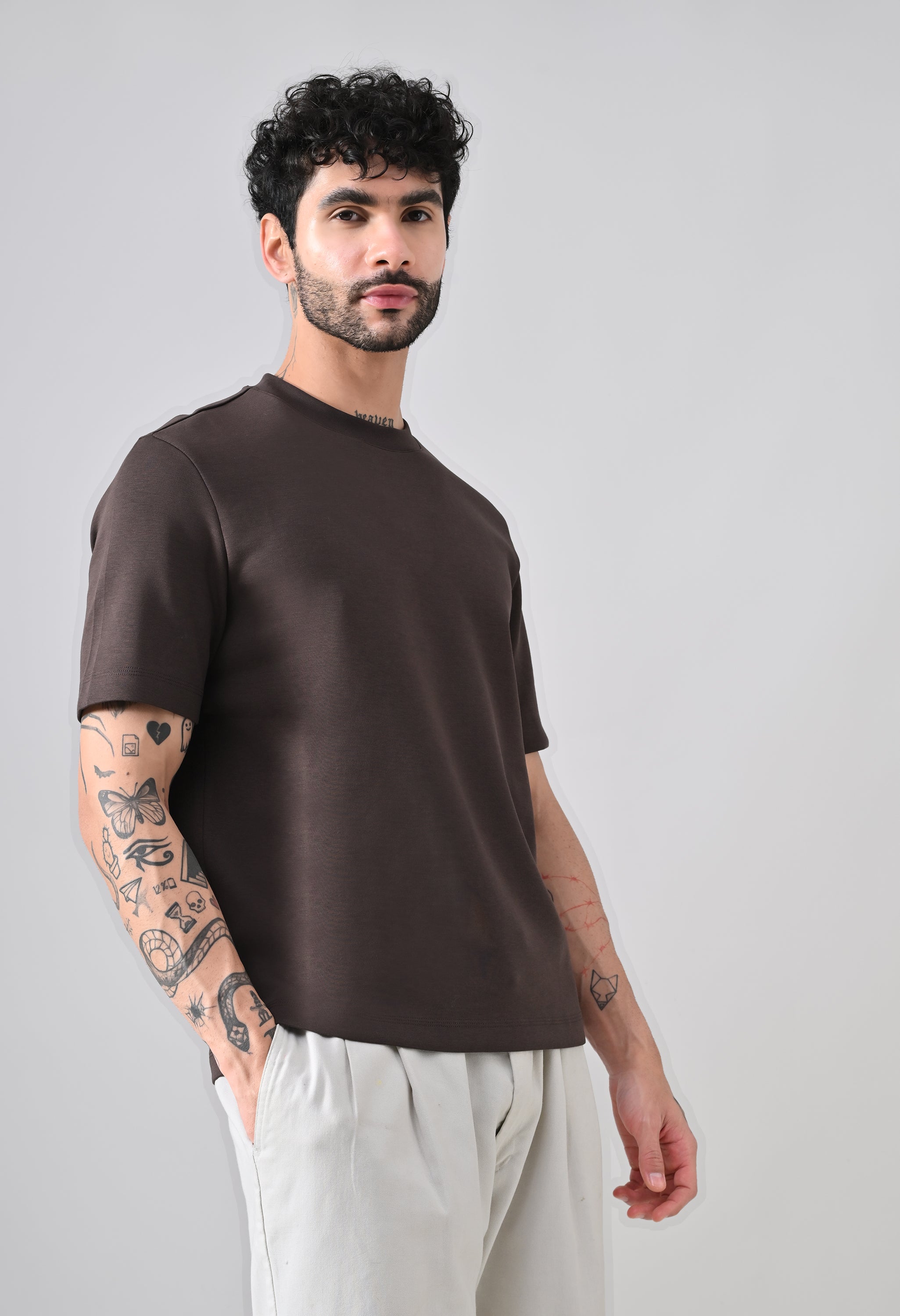 Toramoto Basic Tee- "Mocha Core"
