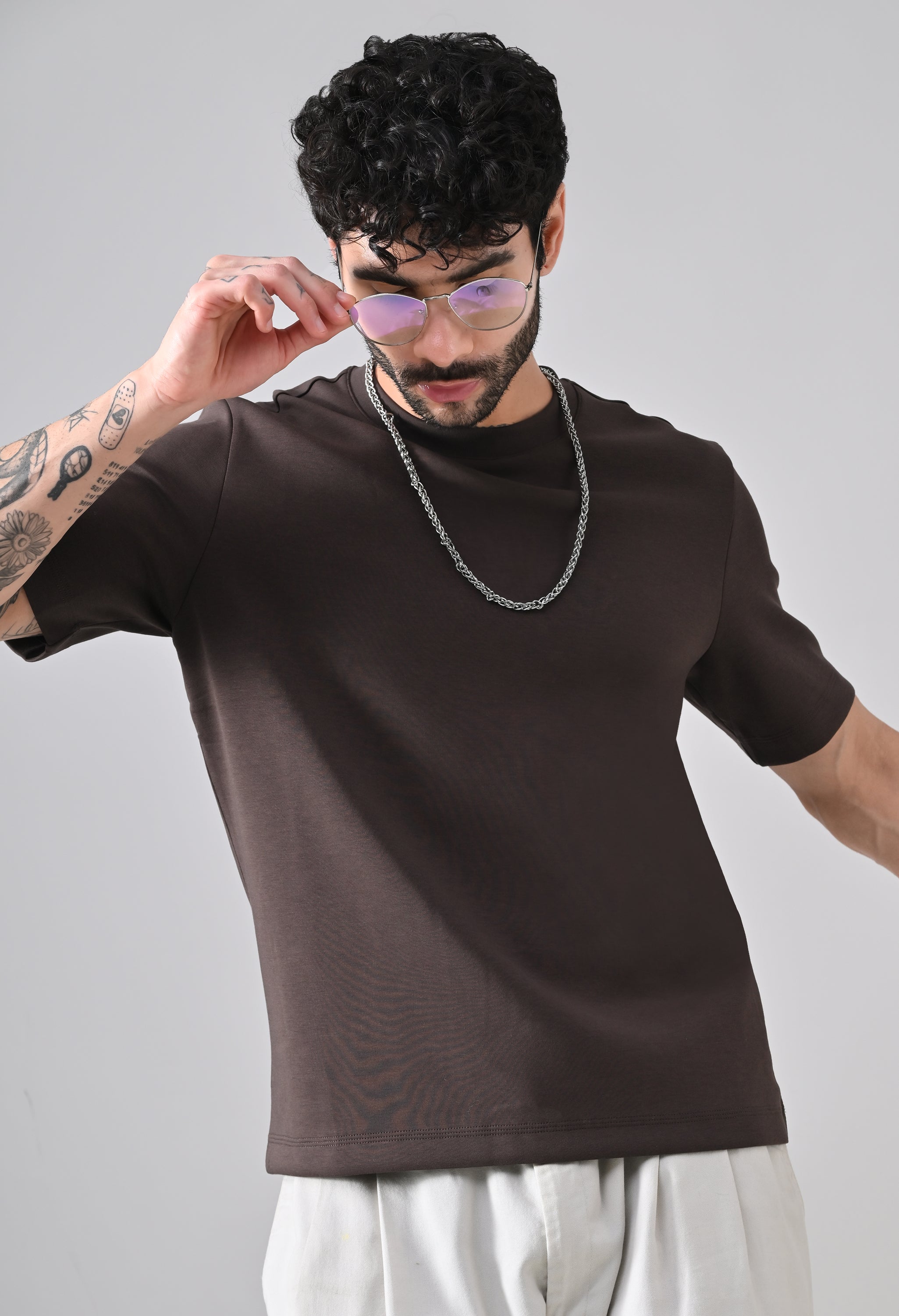 Toramoto Basic Tee- "Mocha Core"