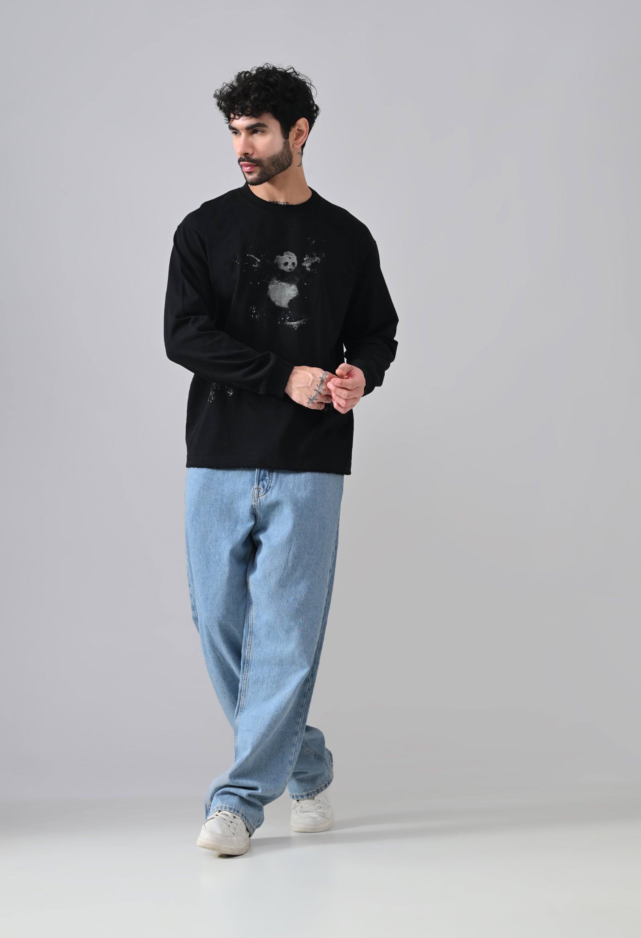Inglorious Panda Longsleeve T-shirt