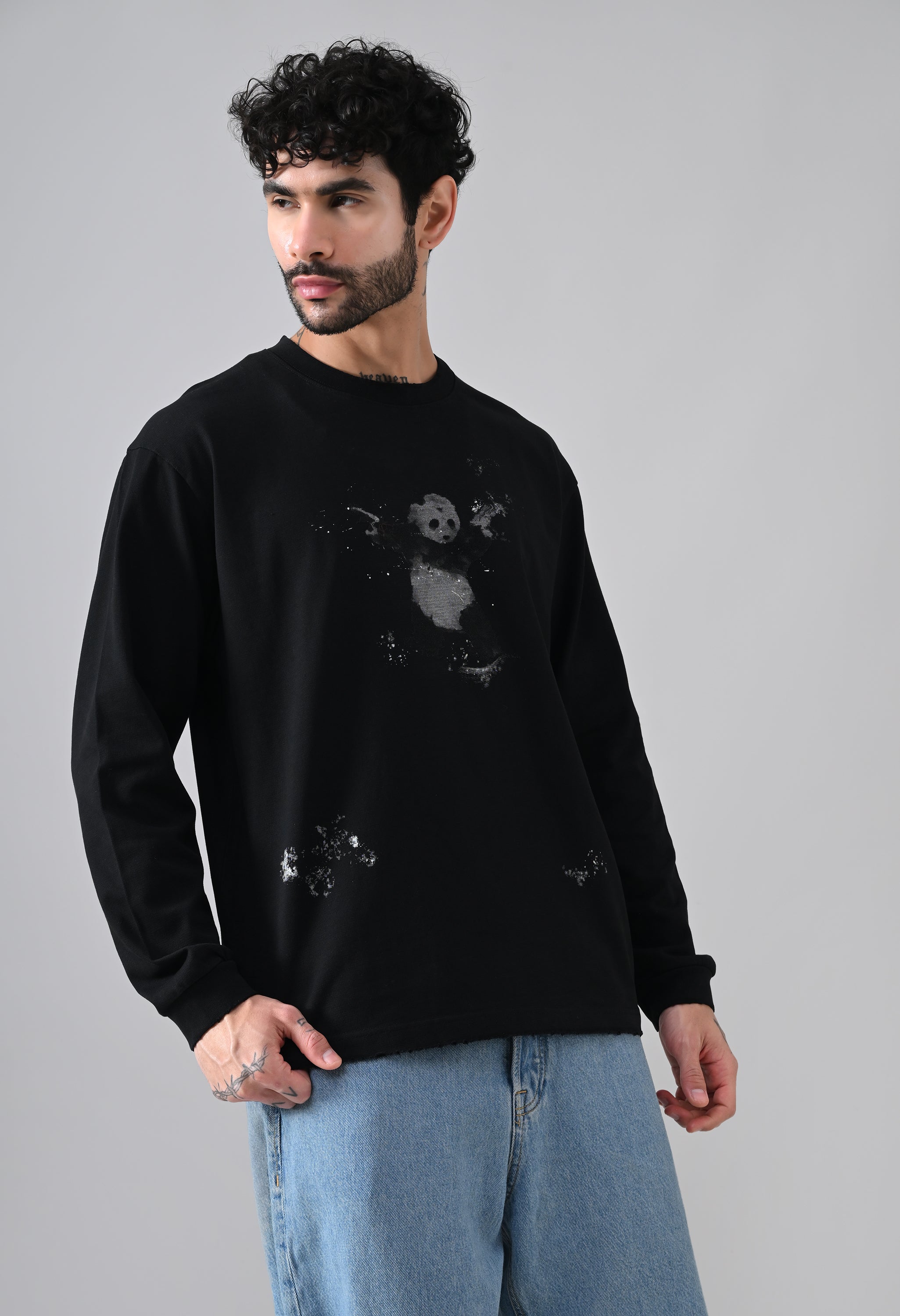 Inglorious Panda Longsleeve T-shirt