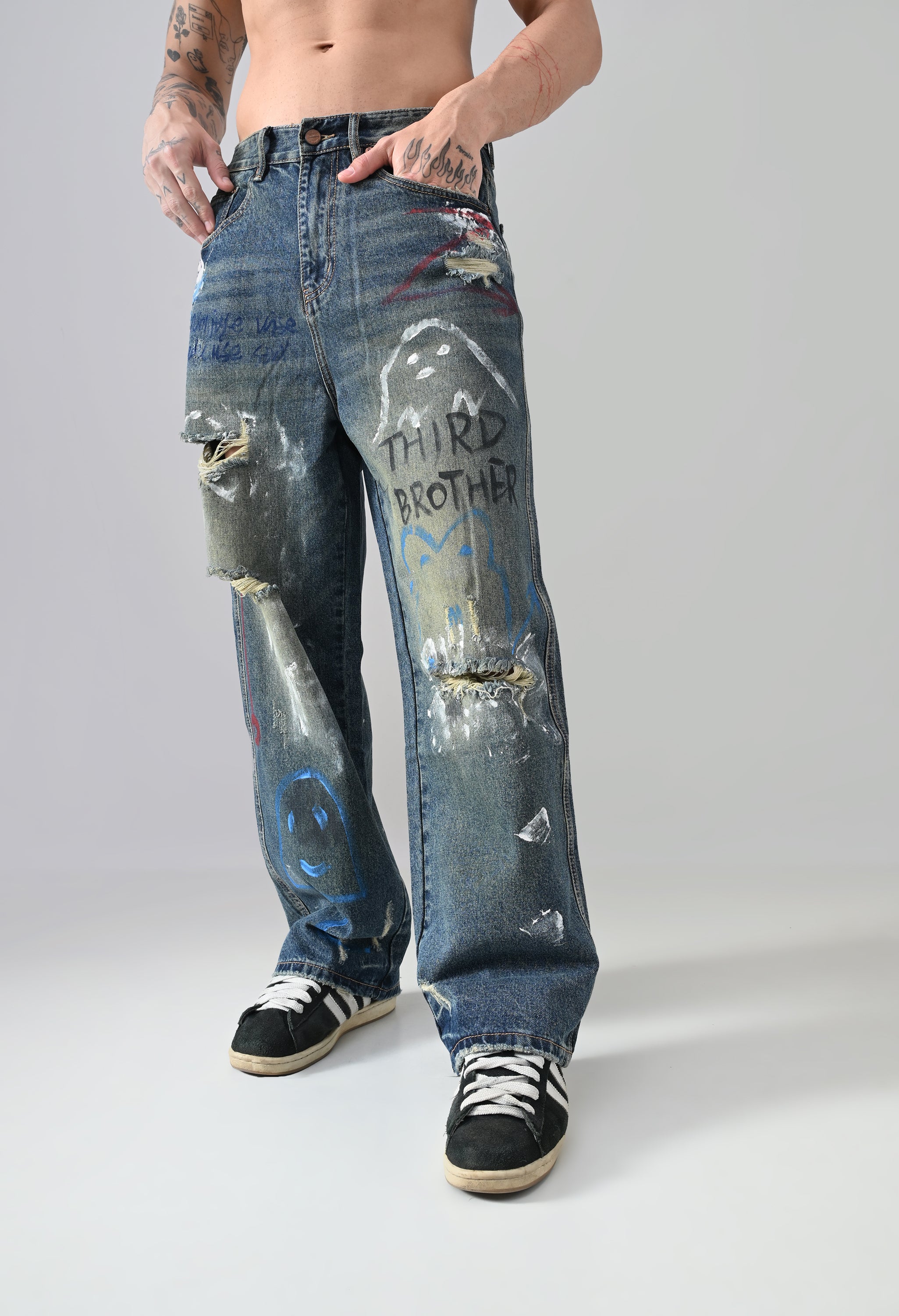 Brotherhood Grafitti Jeans