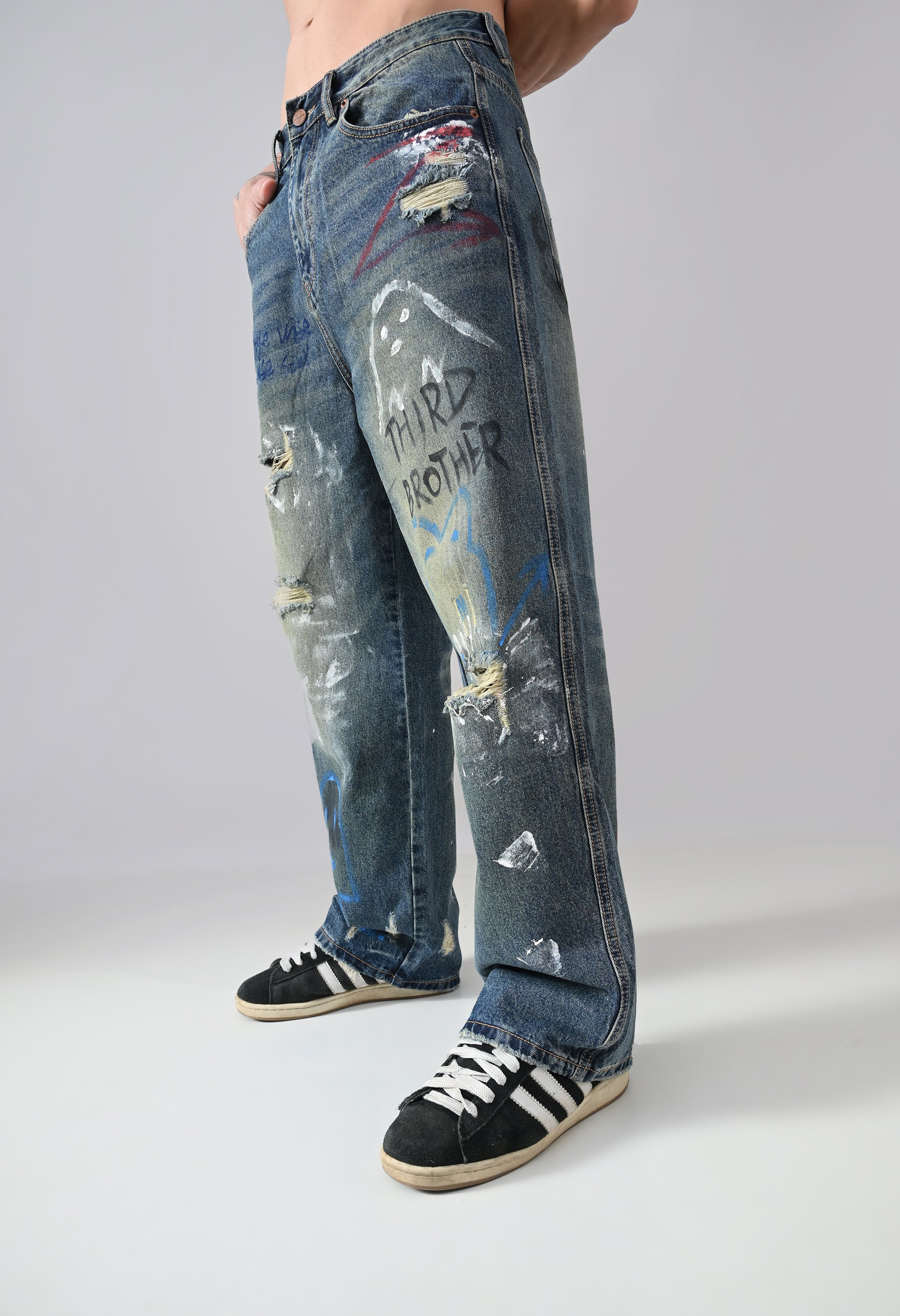 Brotherhood Grafitti Jeans
