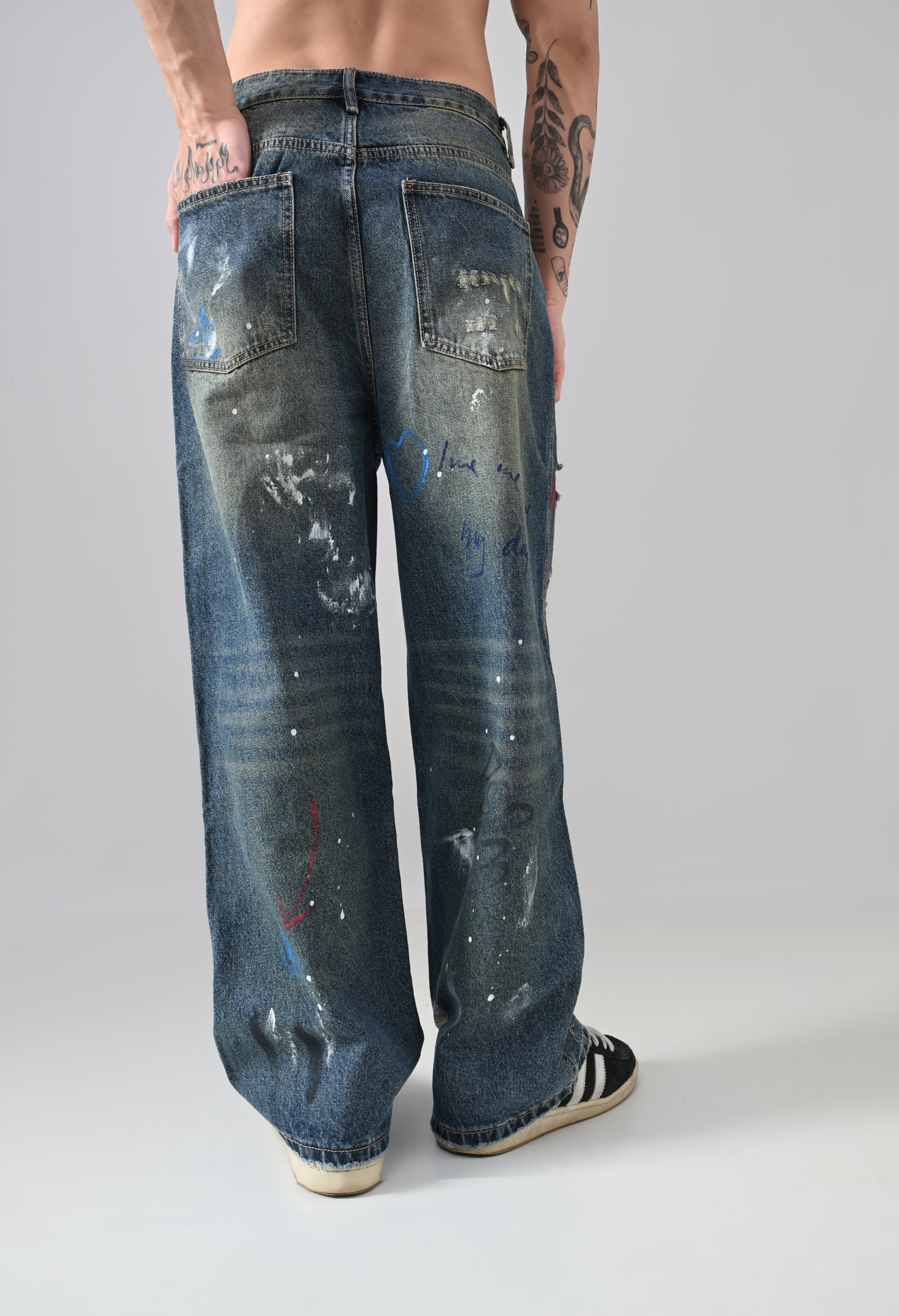 Brotherhood Grafitti Jeans