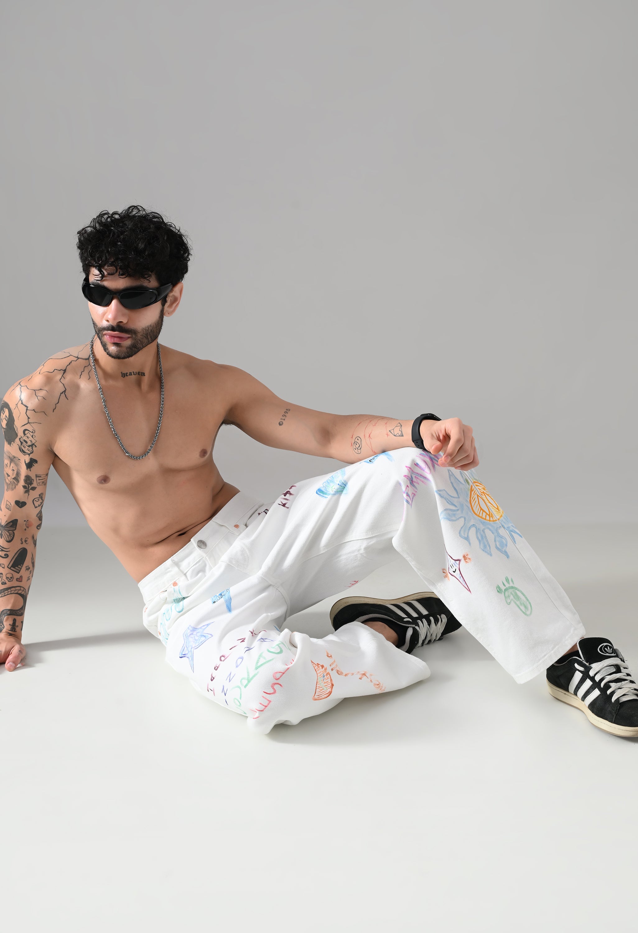 Doodle Drip Jeans