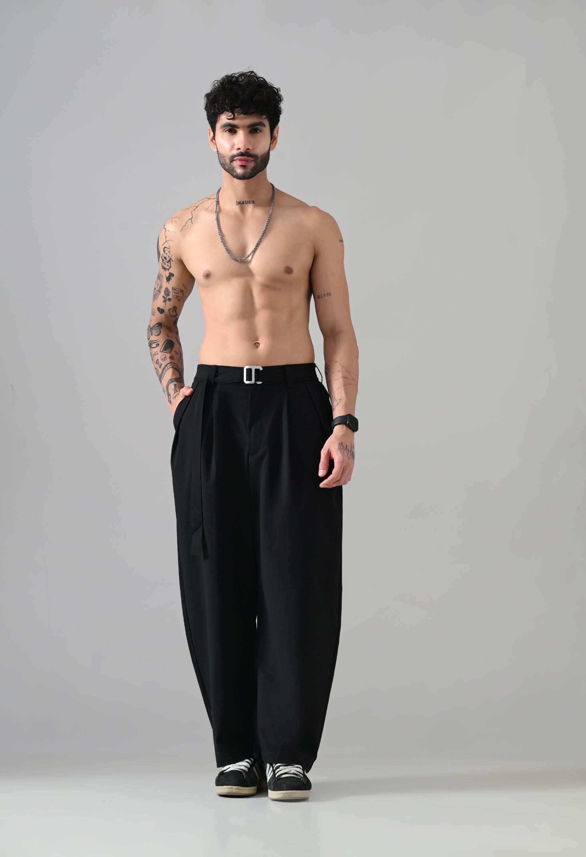 Urban Drape Pants Black
