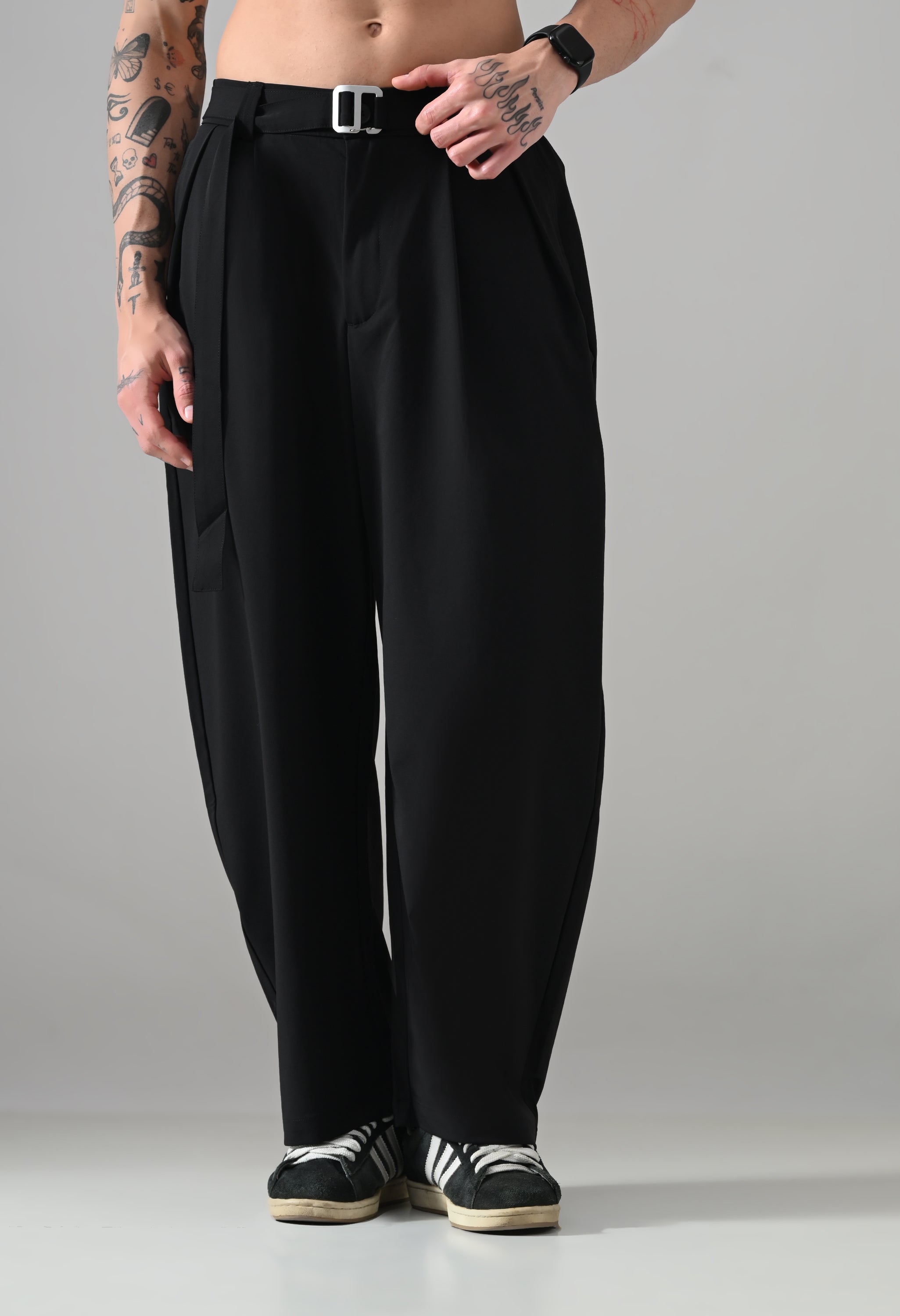Urban Drape Pants Black