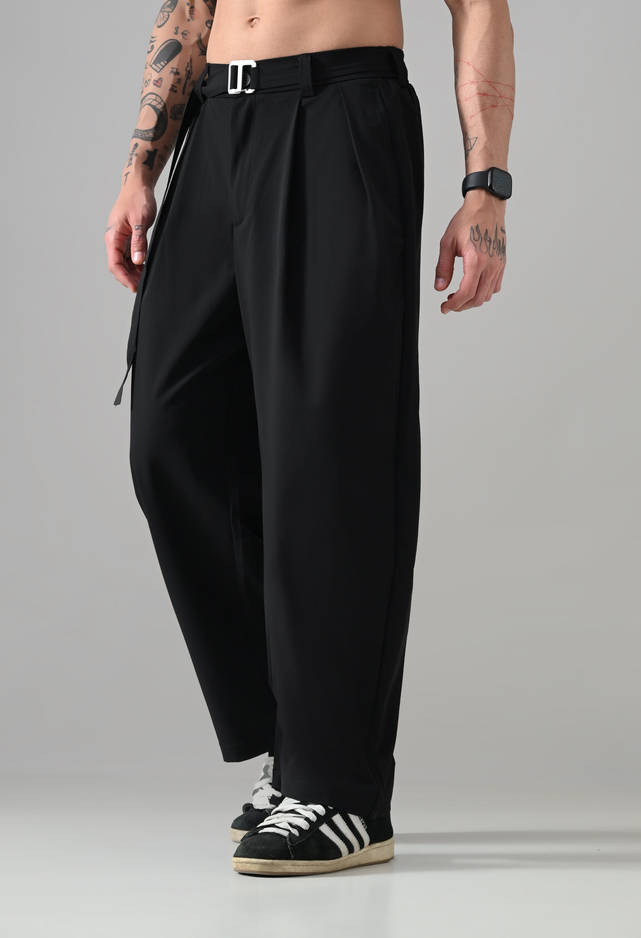 Urban Drape Pants Black