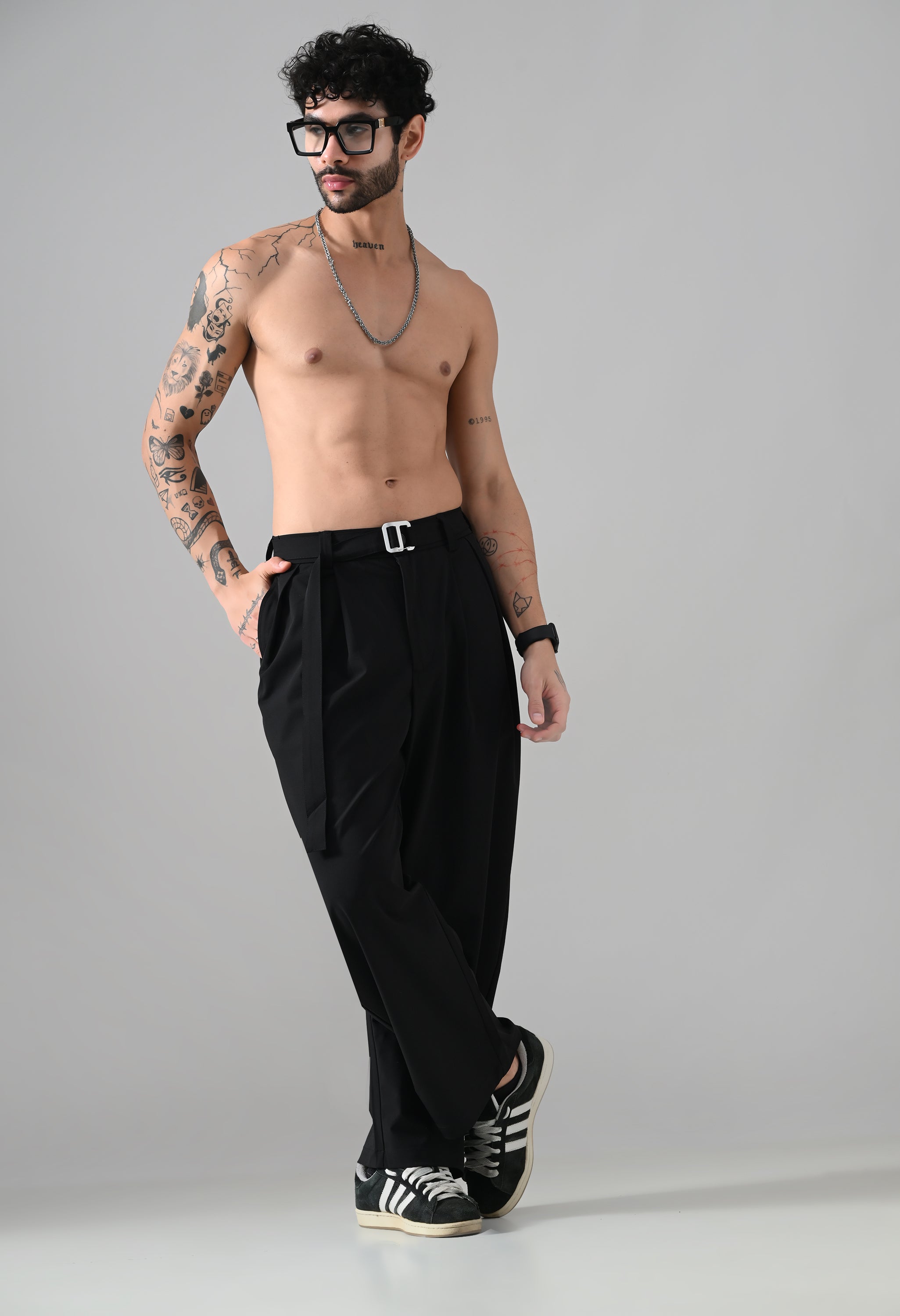 Urban Drape Pants Black