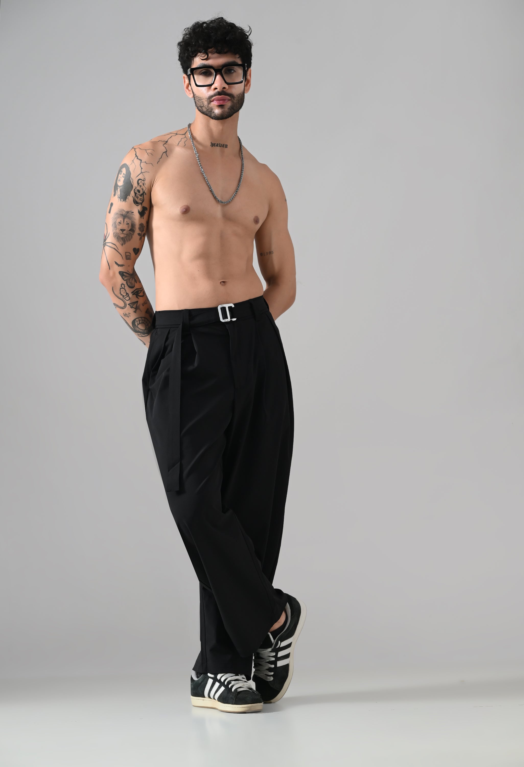 Urban Drape Pants Black