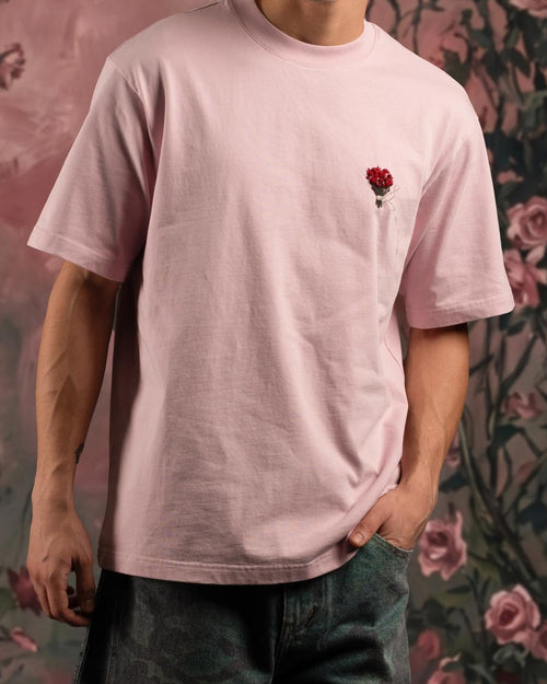 Forbidden Flower Tshirt-Rose Dust