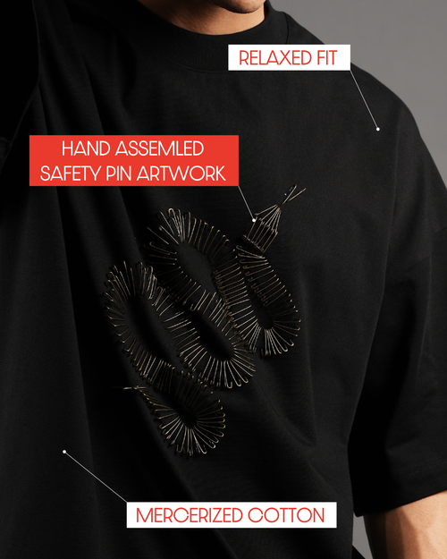 Steel Serpent Tshirt- Midnight Venom
