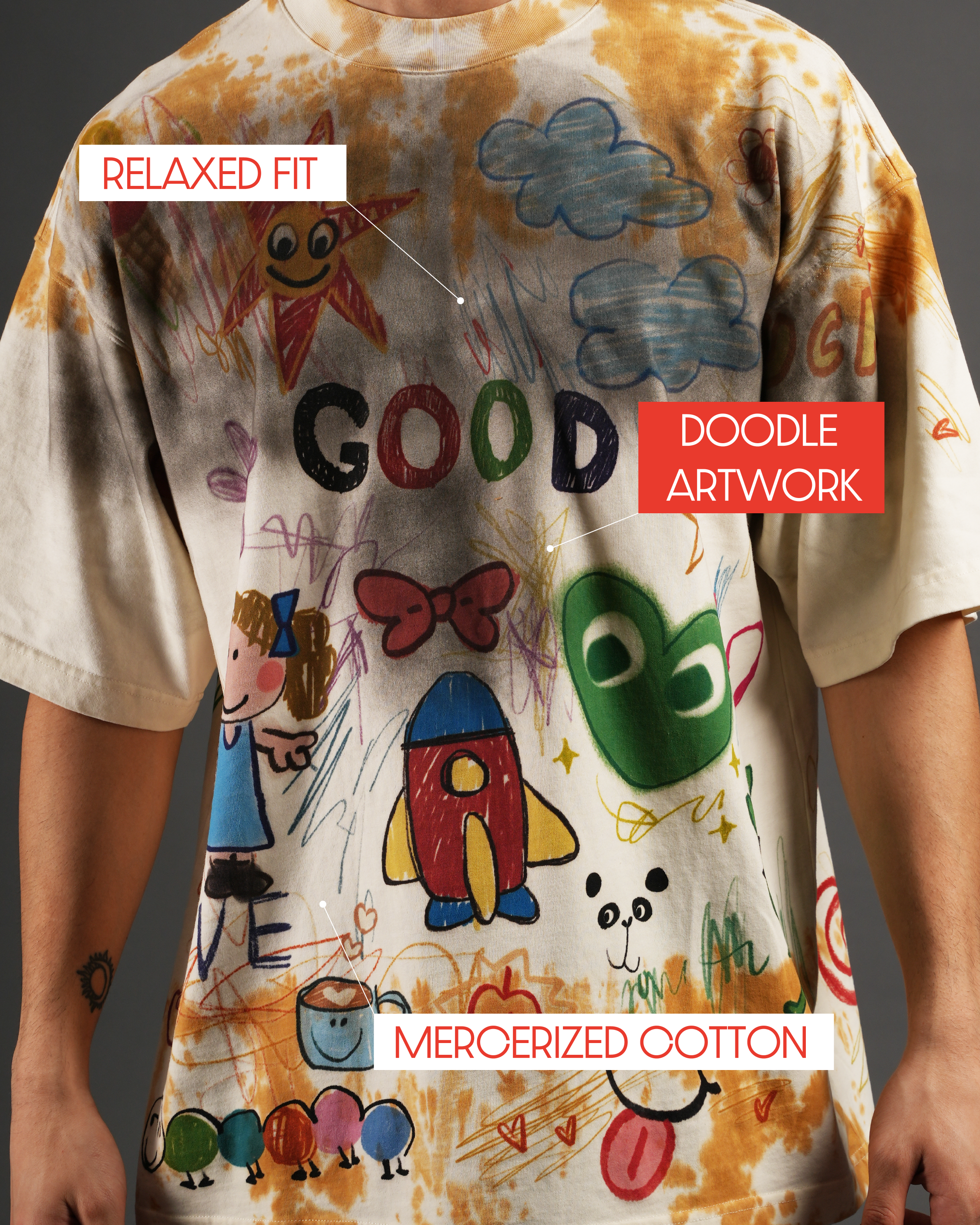 Scribble Theory Tshirt [OVERSIZED FIT]