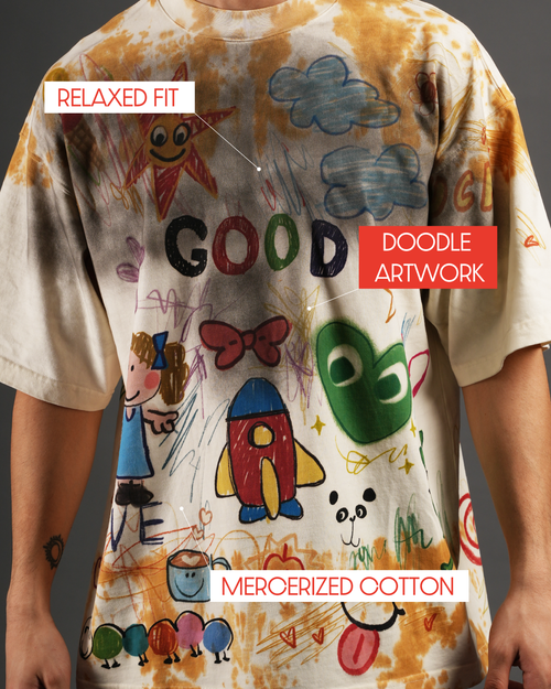 Scribble Theory Tshirt [OVERSIZED FIT]