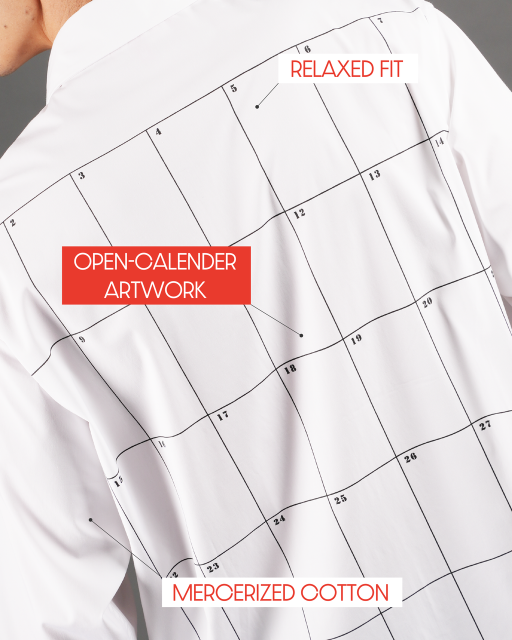 The Social Calendar Shirt [OVERSIZED FIT]