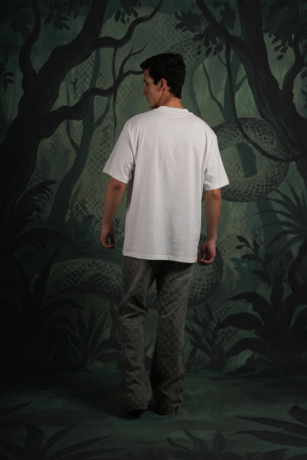 Venom of Doubt Tshirt- Ghost White