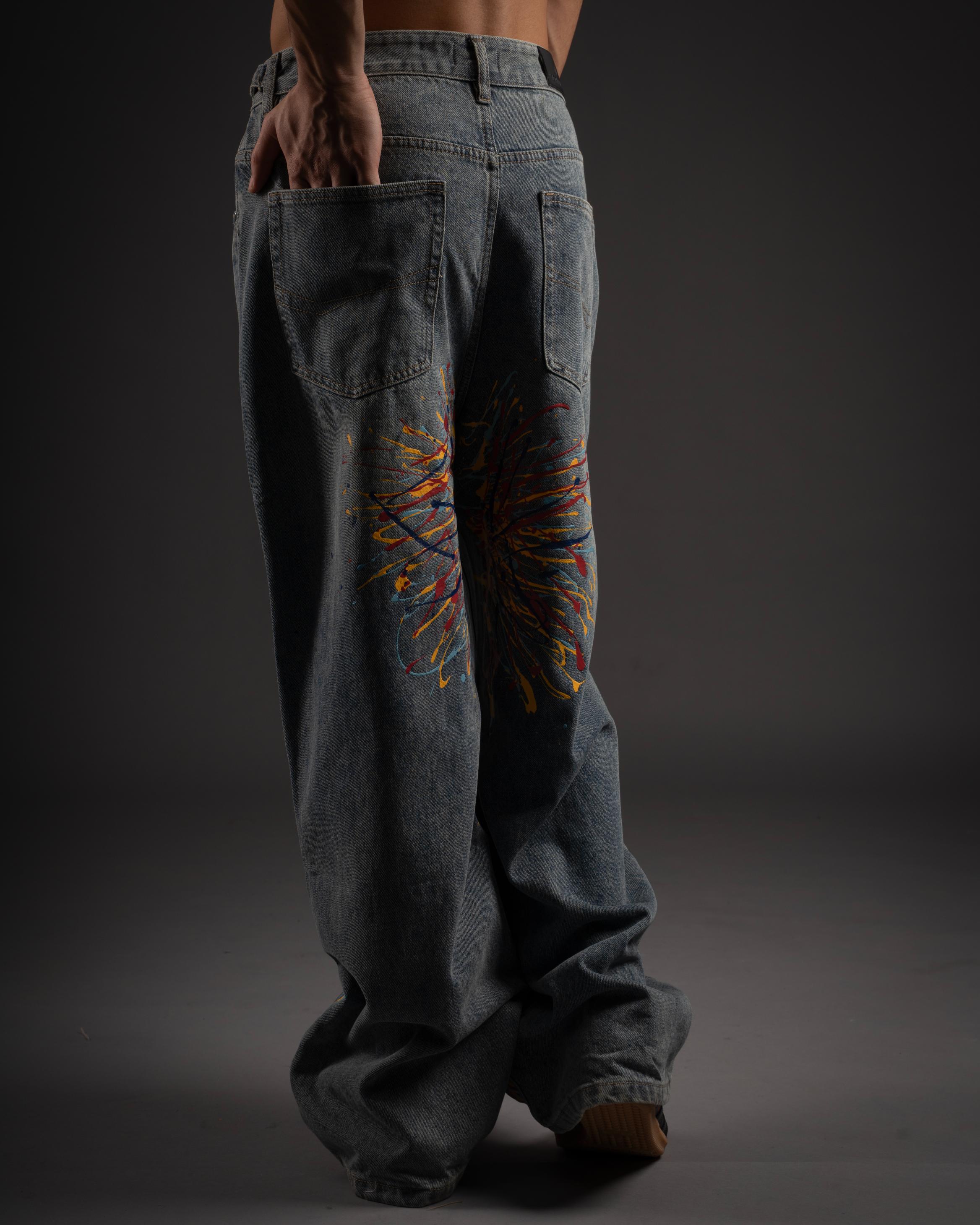 Paint Theory Jeans-Ash Grey