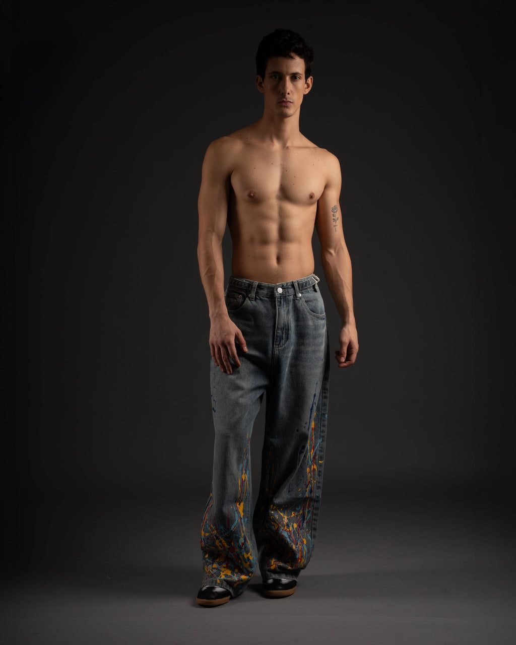 Paint Theory Jeans-Ash Grey