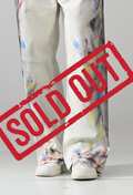 Brushstroke Denim Jeans