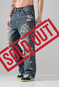 Brotherhood Grafitti Jeans